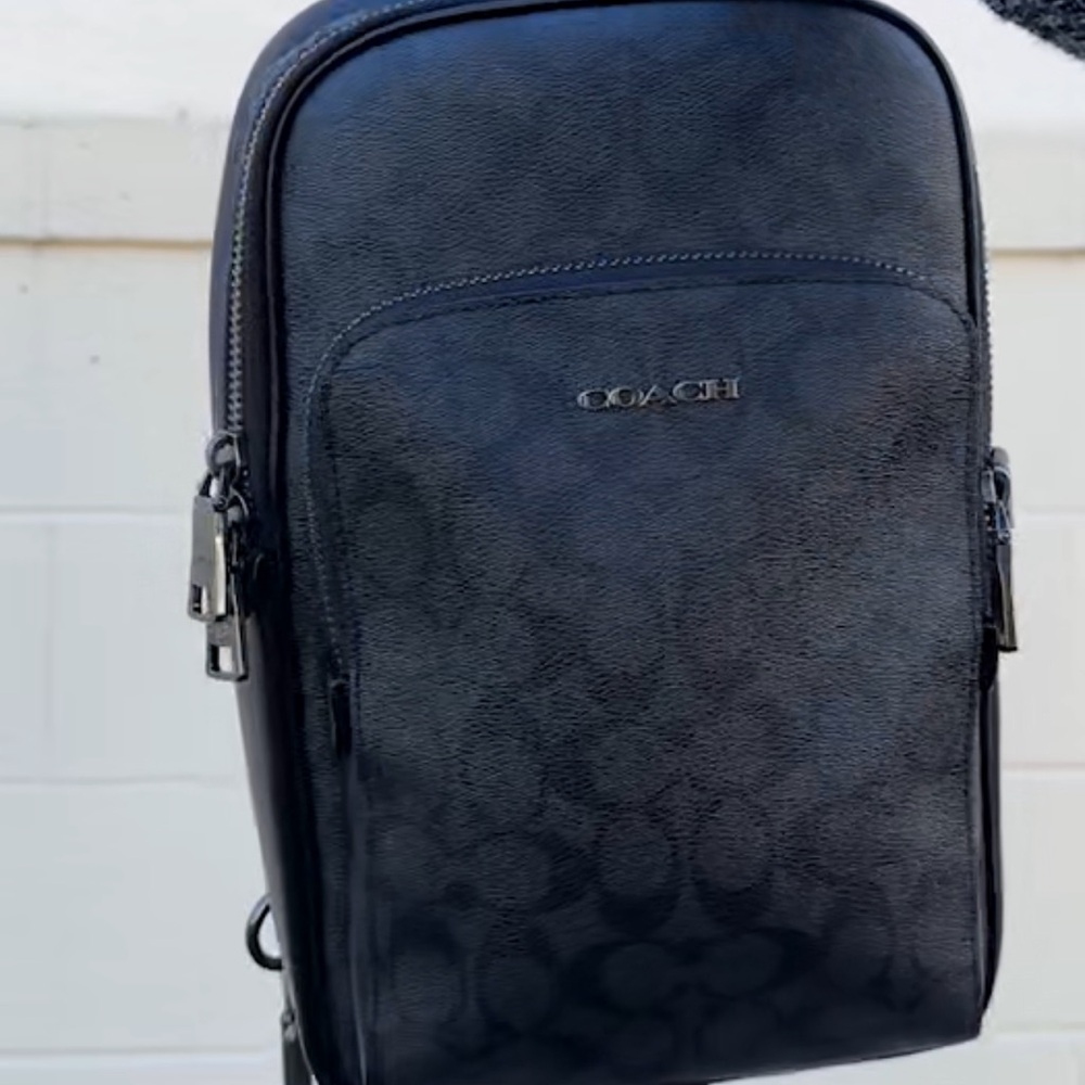 Coach Ethan crossbody/pack. NWT, Black - Picture 12 of 14